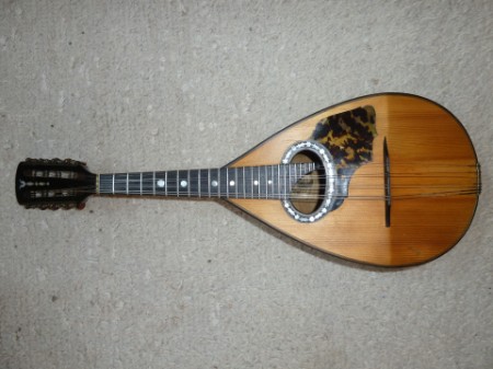 Mandoline Luigi Embergher 1910
